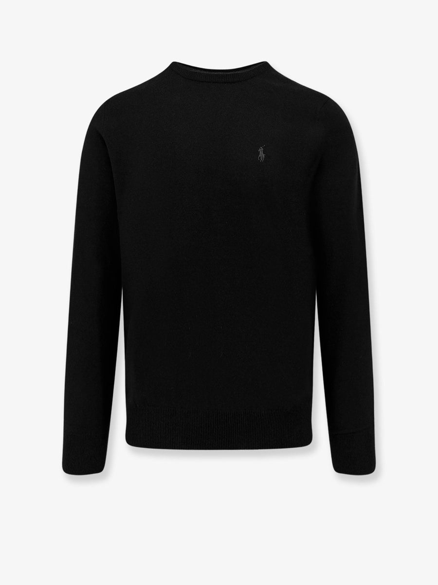 Wool Sweater Crew-Neck Black