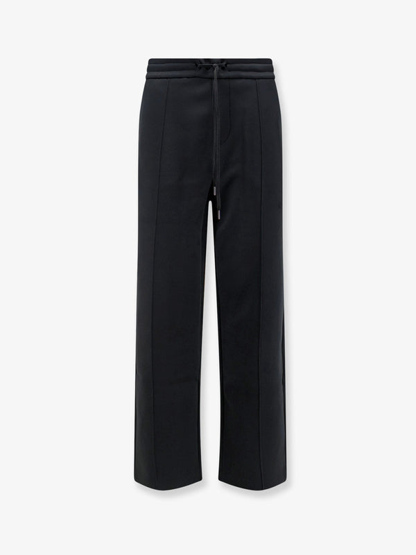 Trousers Cotton-Blend Black