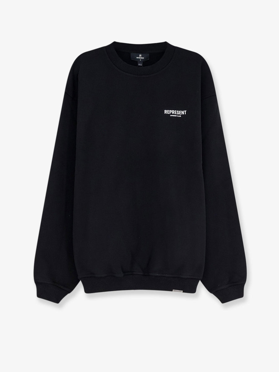 Cotton Sweatshirt Black Sweatshirts