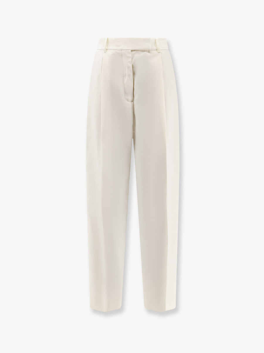 Trousers Virgin Wool White