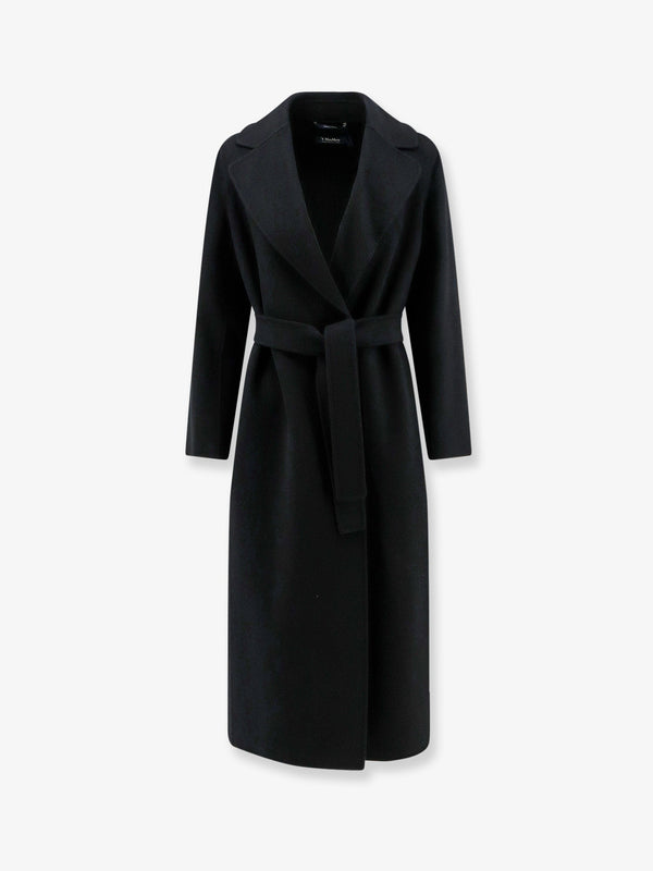 Virgin Wool Coat Poldo Black