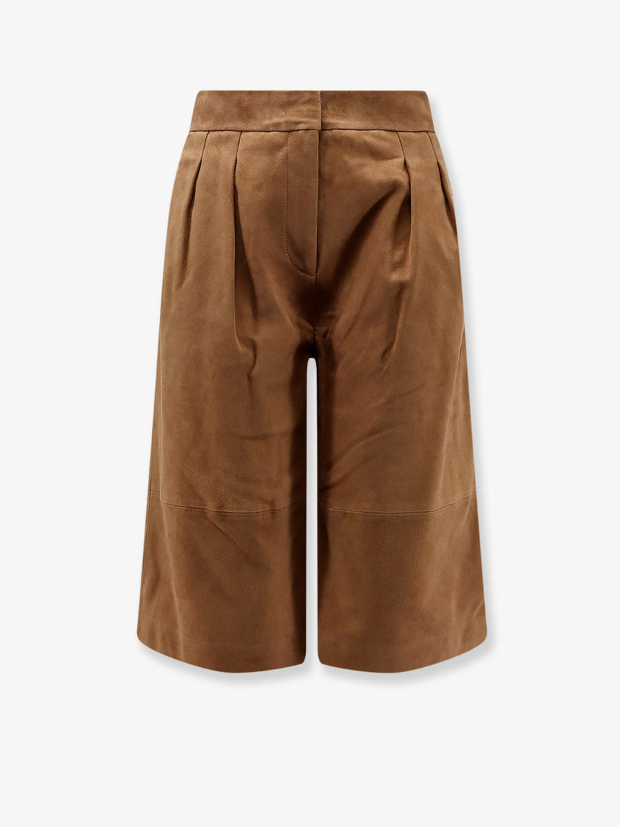 Bermuda Shorts Inez Suede Brown