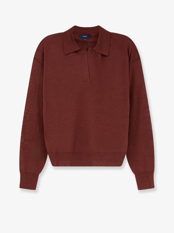 Sweater Fleming Merino Brown Wool