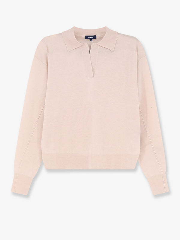 Merino Wool Sweater Fleming Pink