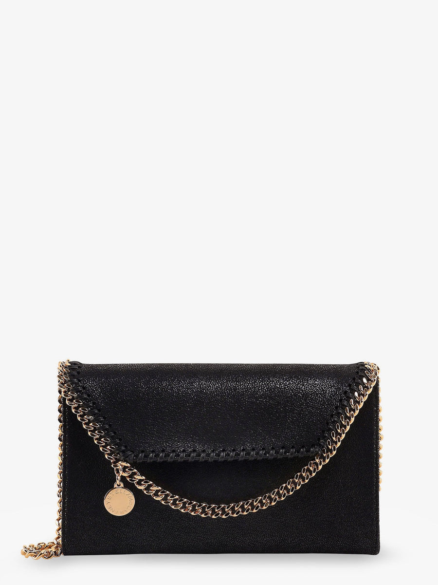 Crossbody Bag Falabella Shaggy Deer Black Fabric Shoulder