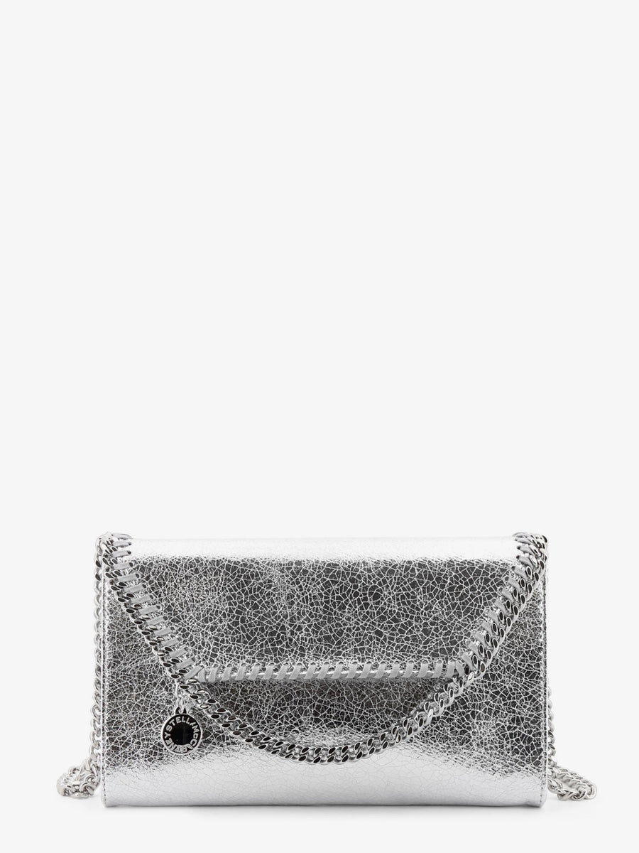 Crossbody Bag Falabella Metallic Grey Alter Mat/metal Shoulder