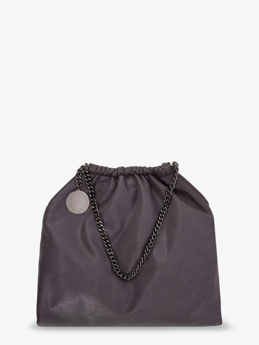 Shoulder Bag Falabella Grey Vegan Shaggy Deer Fabric
