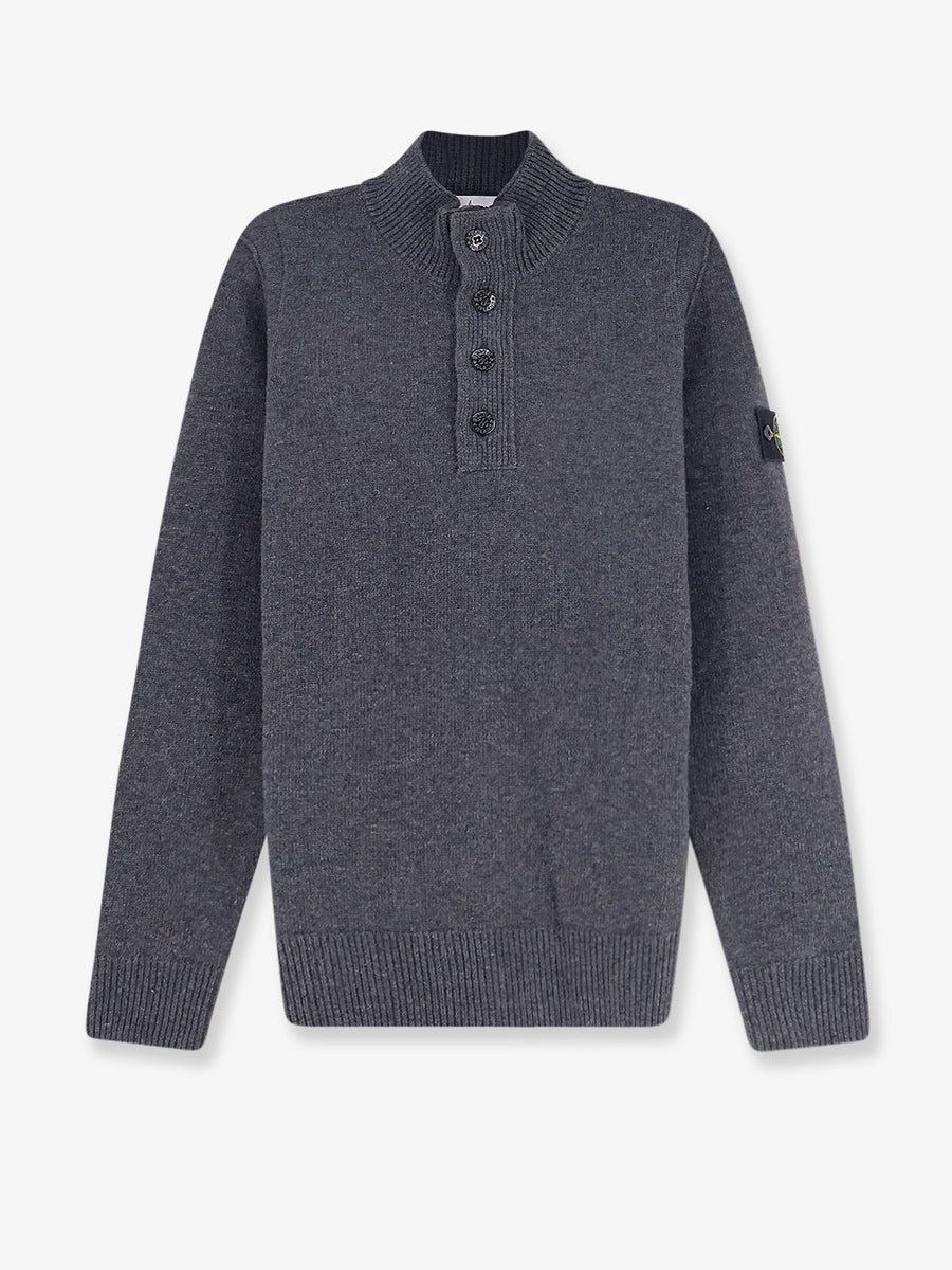 Sweater Virgin Wool Blend Grey