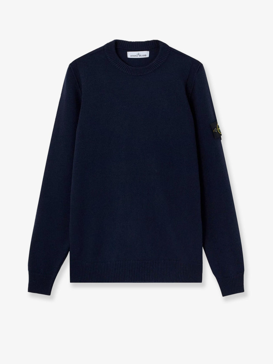 Crewneck Sweater Virgin Wool Blue