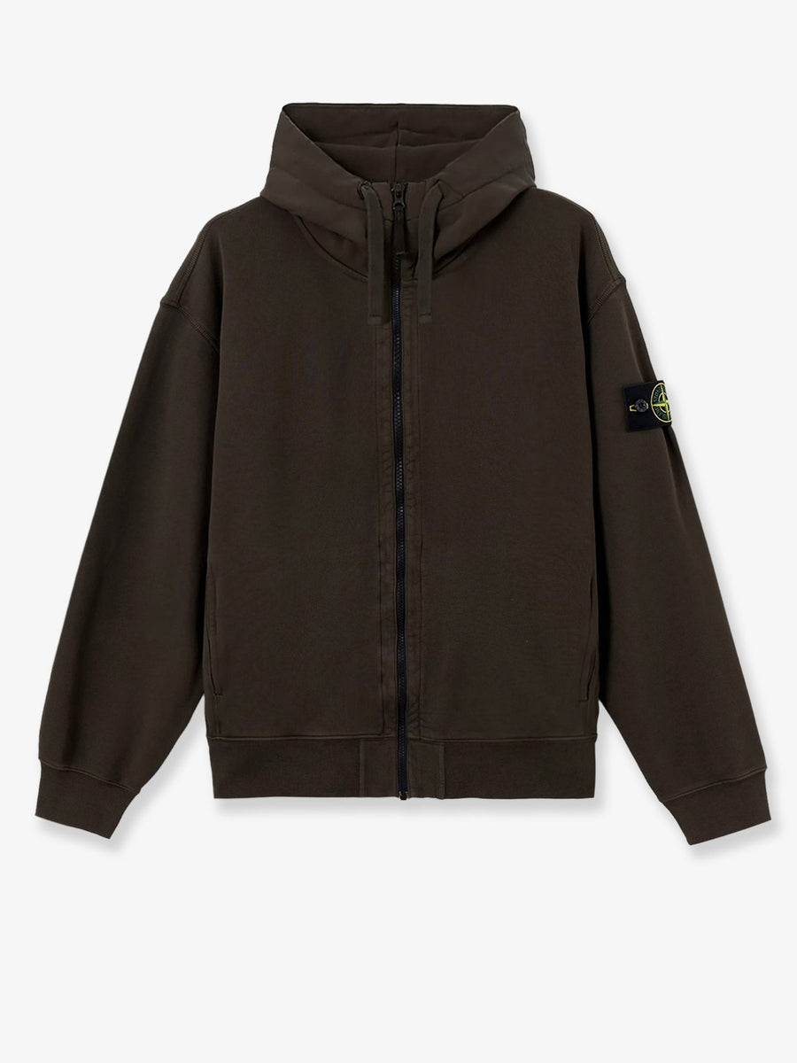 Hoodie Oversized Organic Cotton Green Sweatshirts