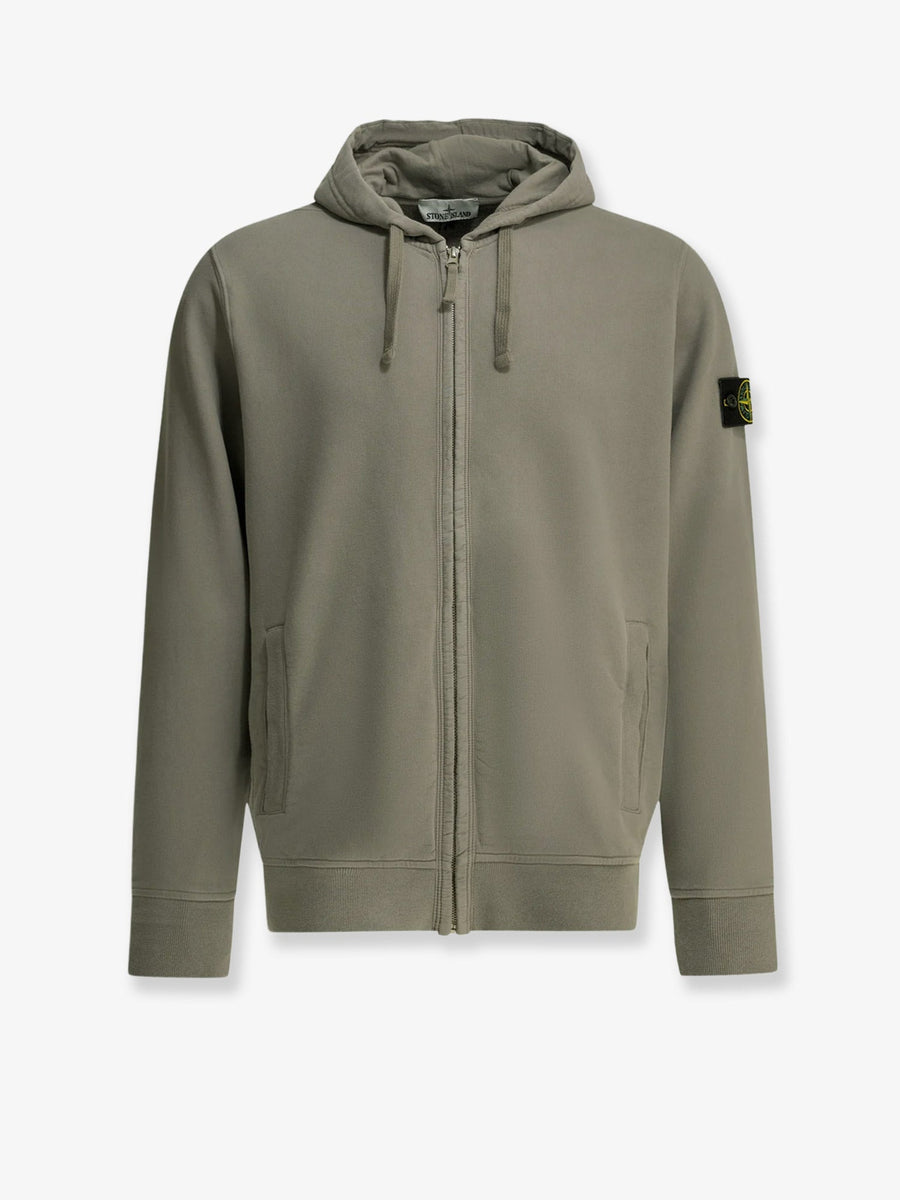 Hooded Sweatshirt Organic Cotton Green Sweatshirts
