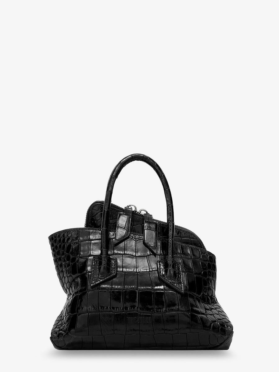 Handbag La Passeggiata Mini Black Leather Handbags