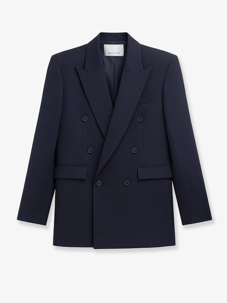 Blazer Monterey Wool-Blend Blue Blazers
