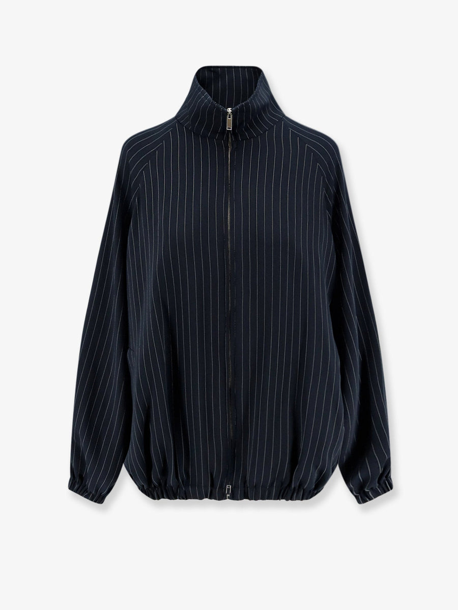 Jacket Baxter Pinstripe Blue Recycled Polyester