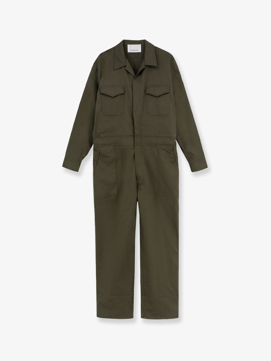 Jumpsuit Ardea Green Cotton Dress