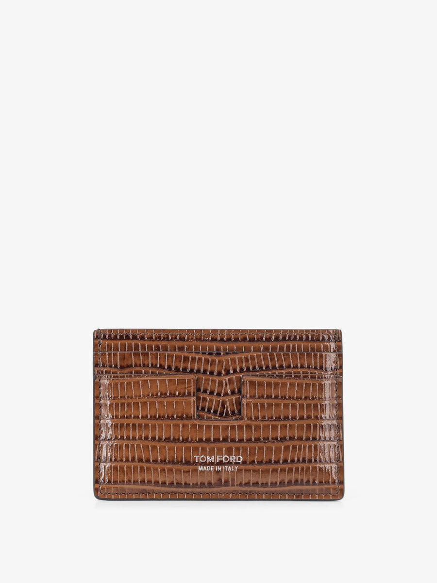 Card Holder Brown Leather Wallets & Cardholders