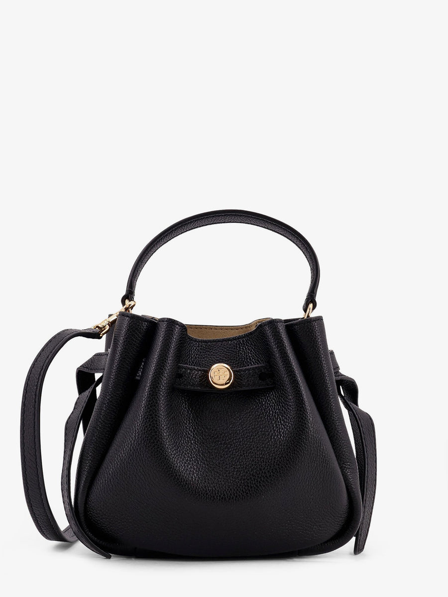 Shoulder Bag Romy Mini Black Leather