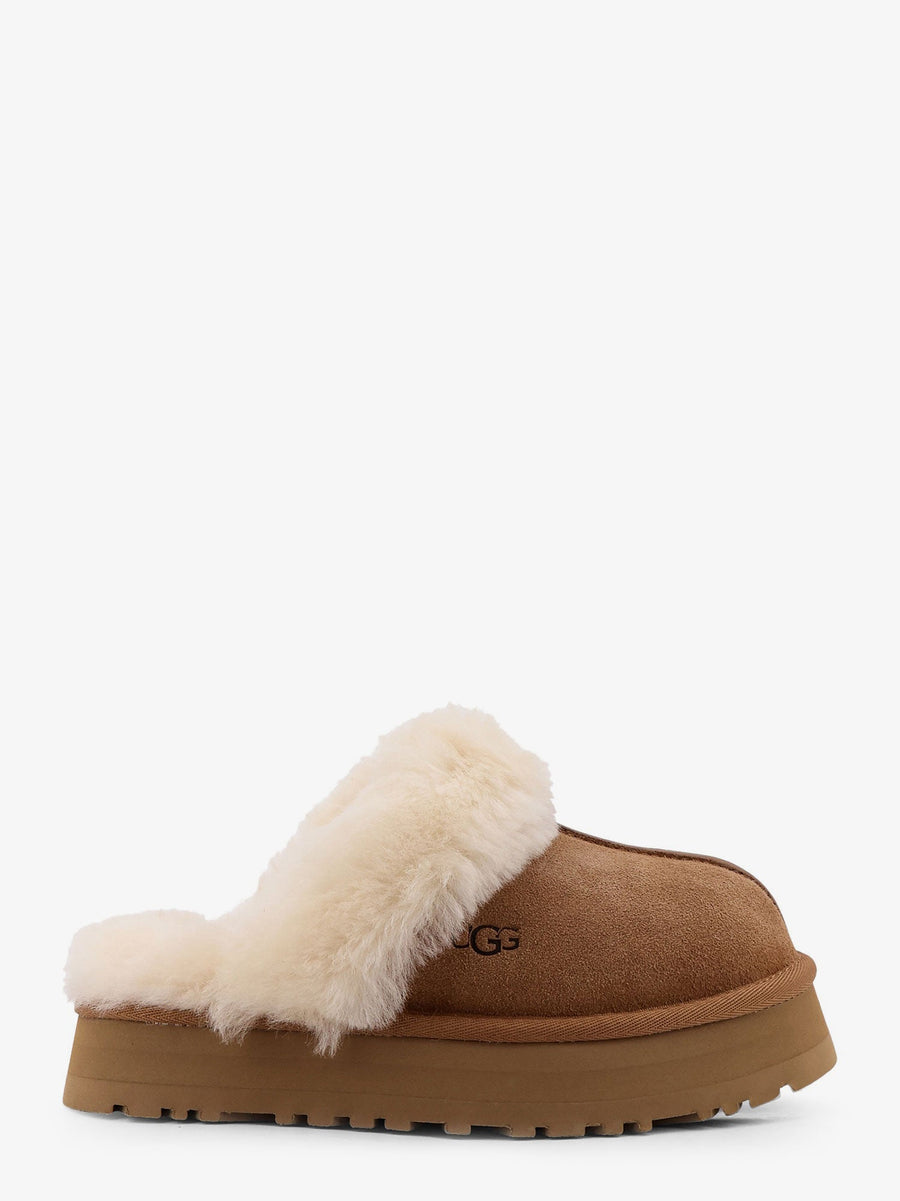 Slip-On Sandals Disquette Suede Brown
