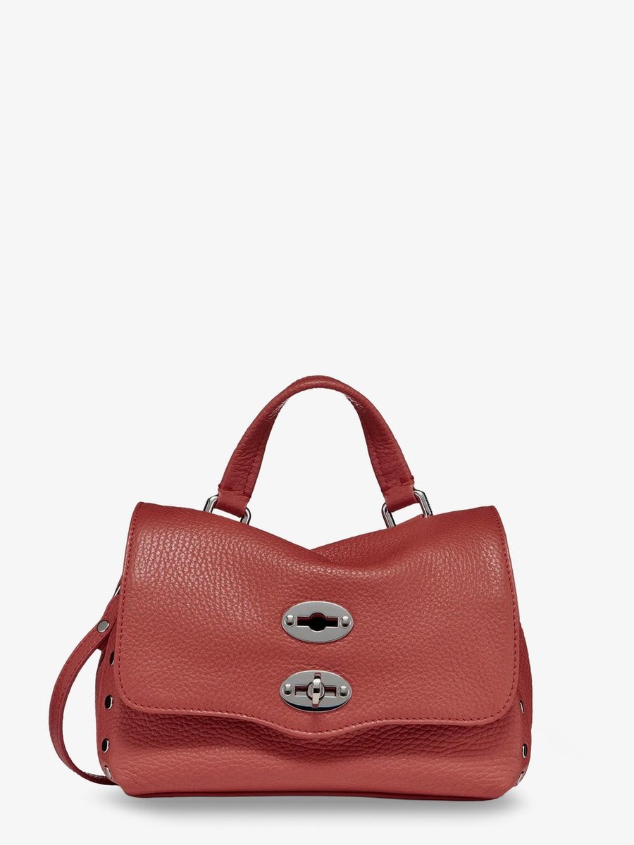 Crossbody Bag Postina Baby Brown Leather Shoulder