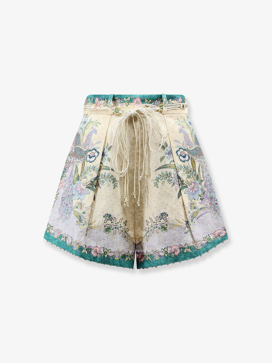 Shorts Indra Multicolour Linen
