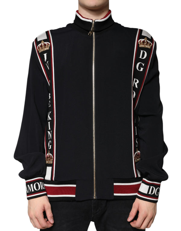 Dolce & Gabbana 97% Viscose sweatshirt in black