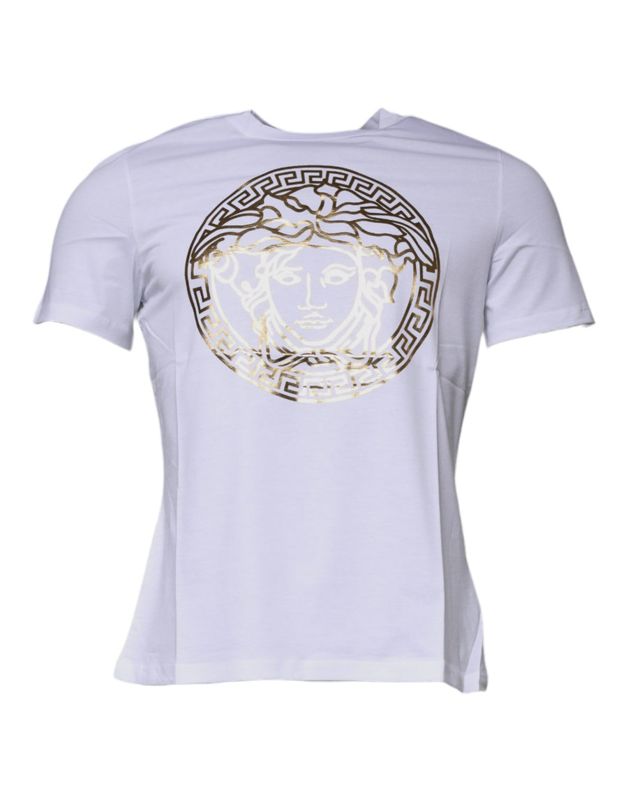 Versace 100% Cotton t-shirt in white