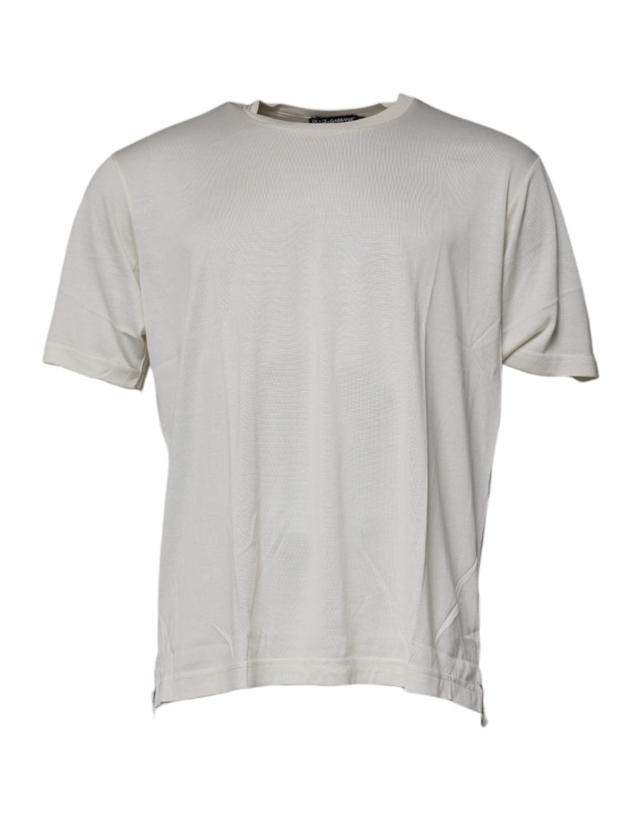 Dolce & Gabbana 60% Silk t-shirt in white