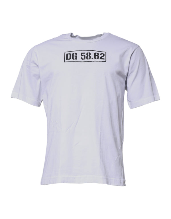 Dolce & Gabbana 100% Cotton t-shirt in white