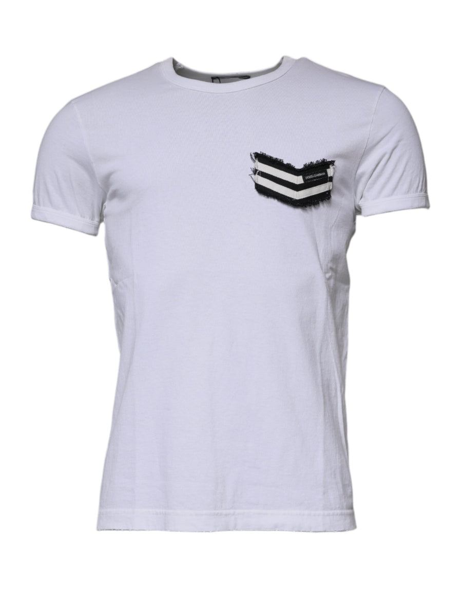 Dolce & Gabbana 100% Cotton t-shirt in white