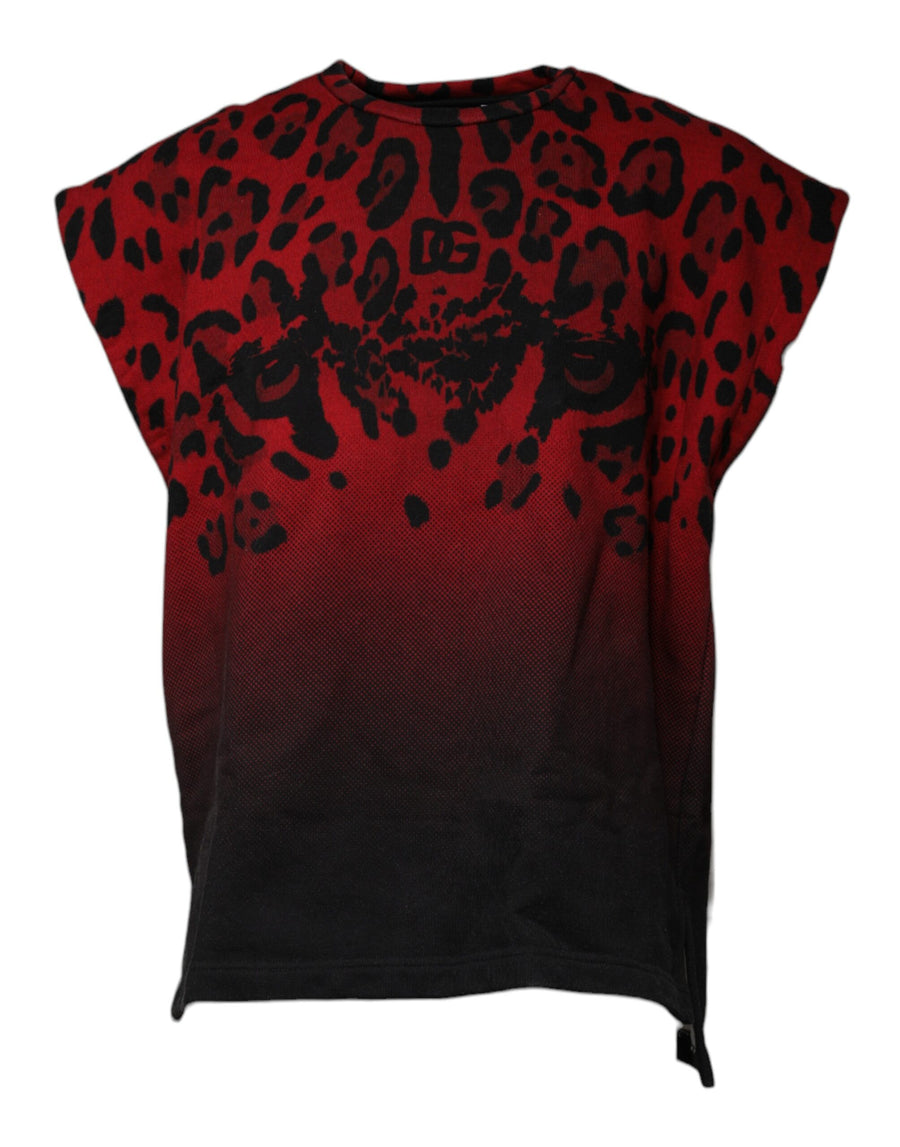 Dolce & Gabbana 100% Cotton tank top in red