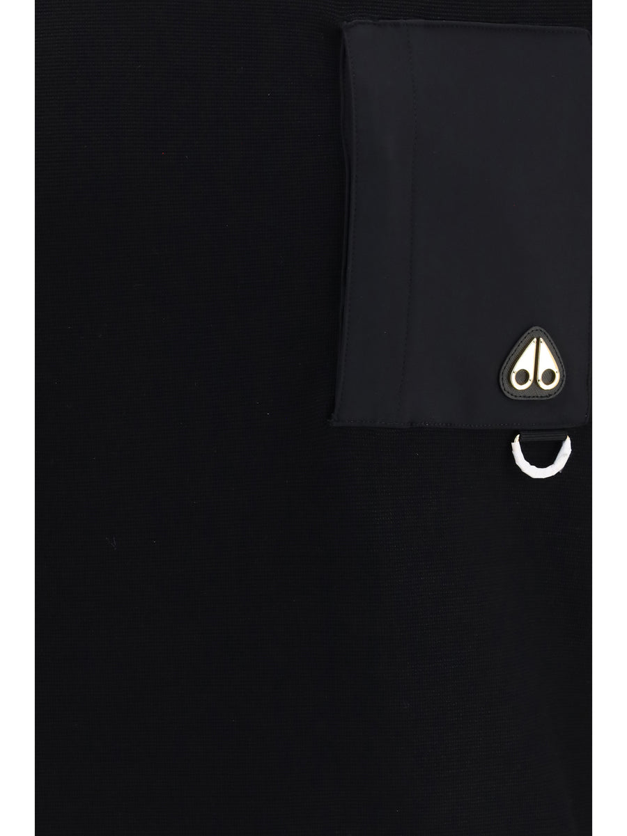 Crewneck Sweater Elowan Black Nylon; Other Fibres Sweatshirts