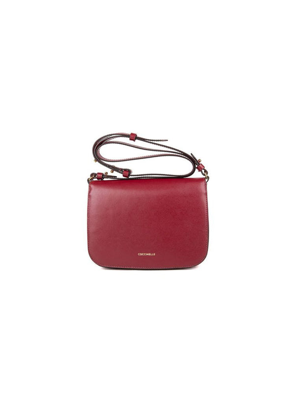 Coccinelle 100% Calf Split crossbody bag in red