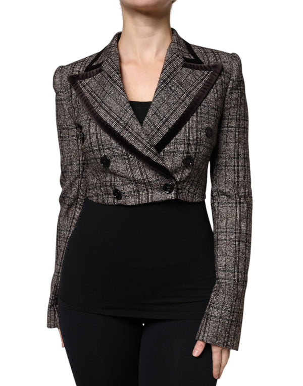 Dolce & Gabbana 39% Cotton blazer in brown