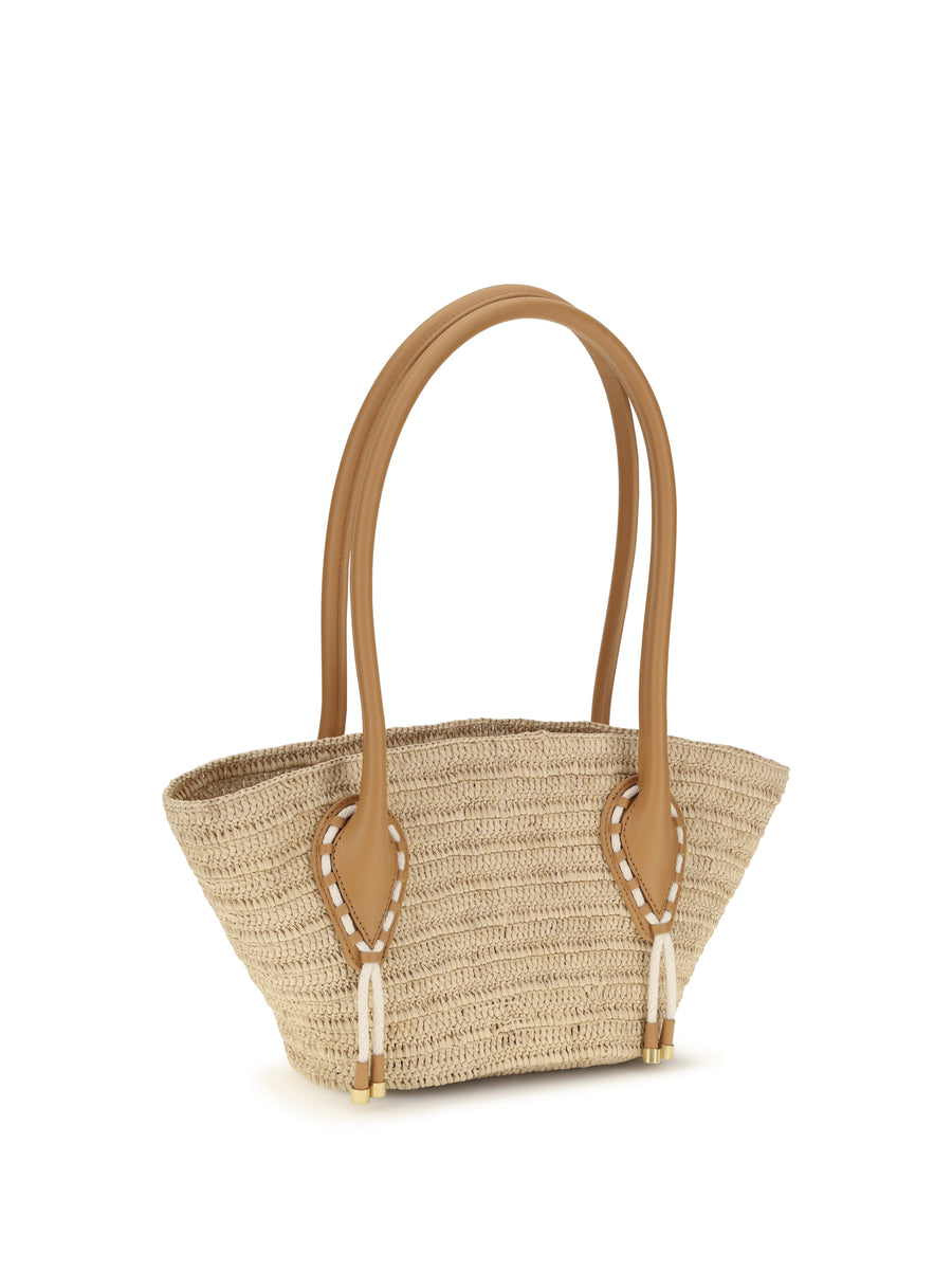 Tote Bag Venus Mini Raffia Natural/tan Shoulder