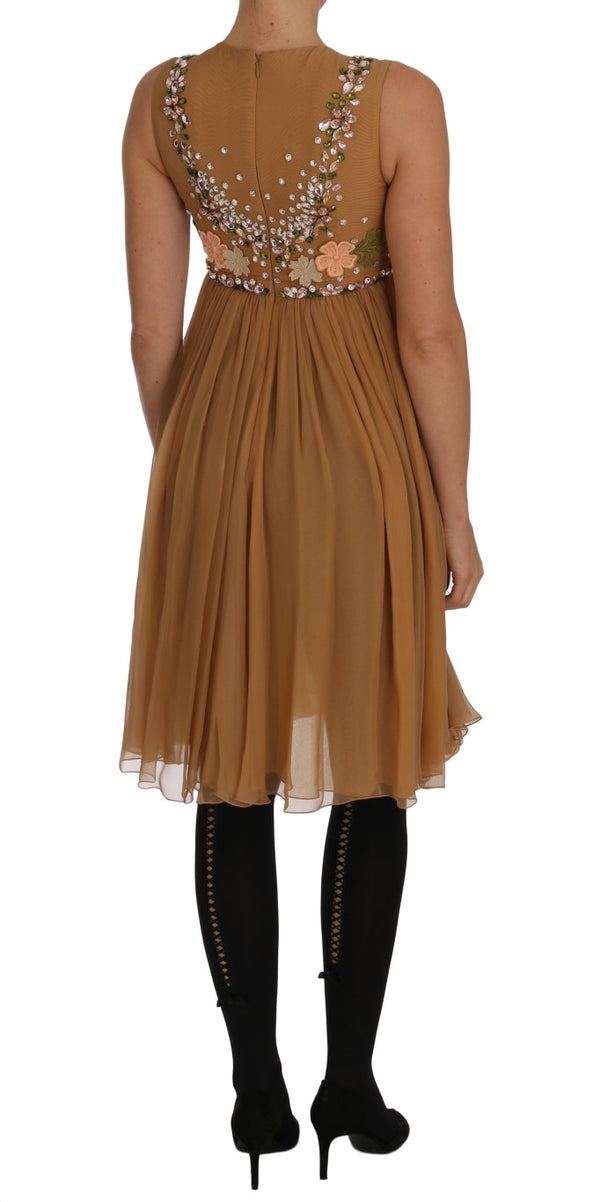 Dolce & Gabbana 100% Silk dress in gold