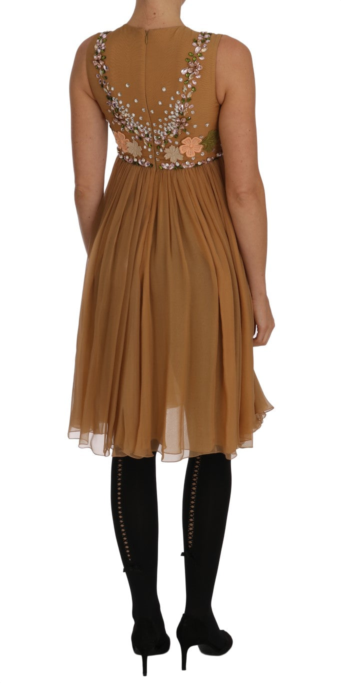 Dolce & Gabbana 100% Silk dress in gold