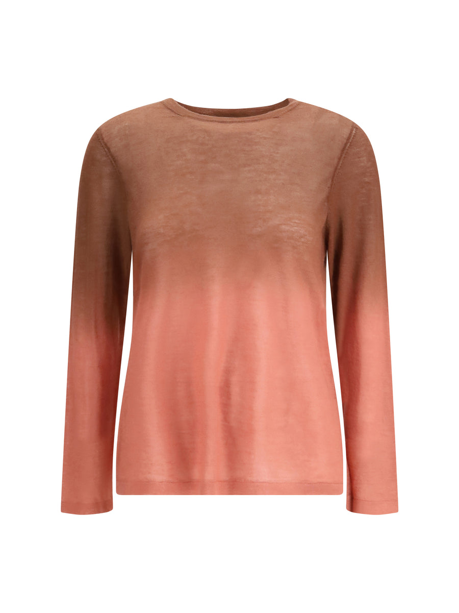 Mirror In The Sky 100% Kashmir/Capra Hircus sweater in bronze