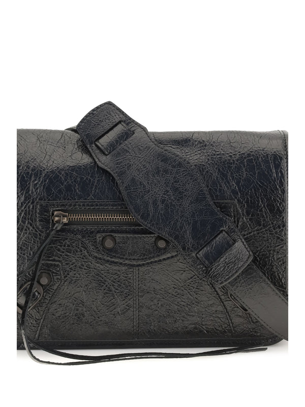 Shoulder Bag Le City Black Lambskin (ovis Aries)