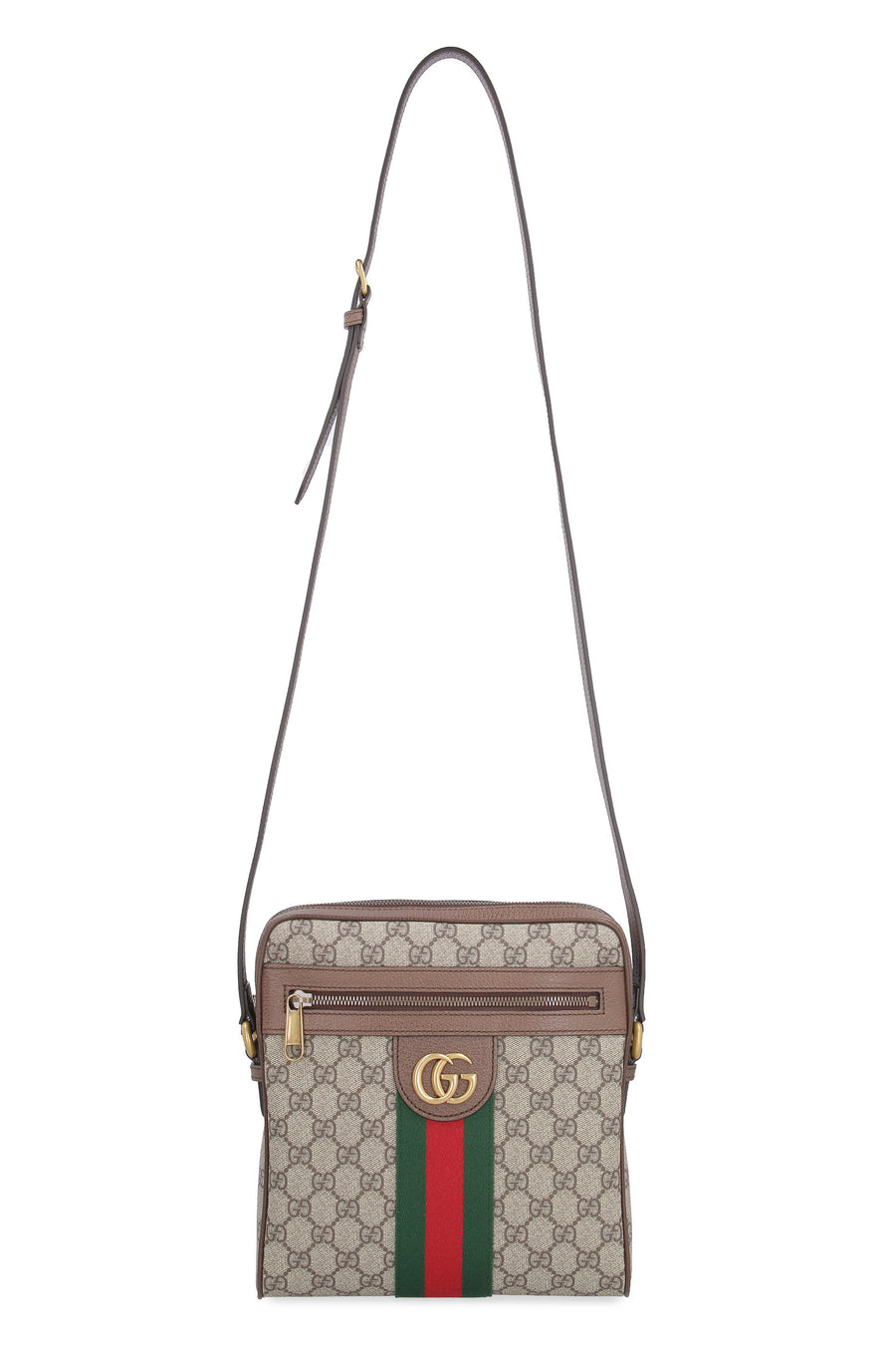 Gucci Ophidia Gg Supreme Shoulder Bag Beige Main: Polyurethane Messenger
