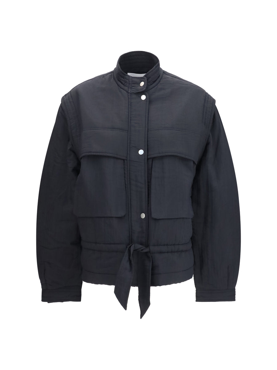 Marant Etoile 48% Modal; 31% Cotton; 21% Polyamide jacket in black