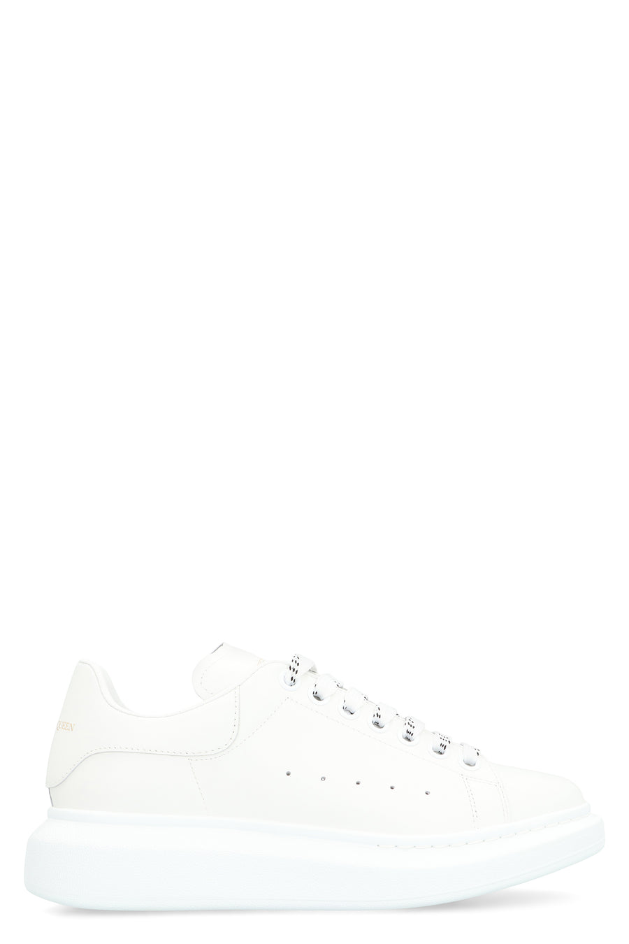 Leather Chunky Sneakers White Calf Trainers