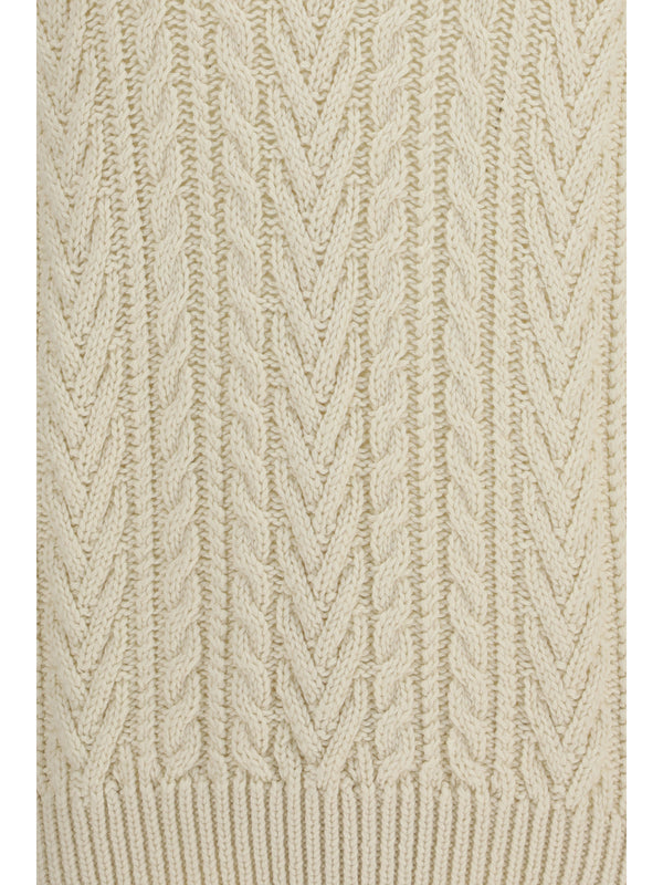Crewneck Sweater Schooner Nougat Cashmere (capra Hircus)