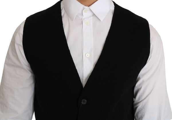 Dolce & Gabbana 100% Cotton vest in black