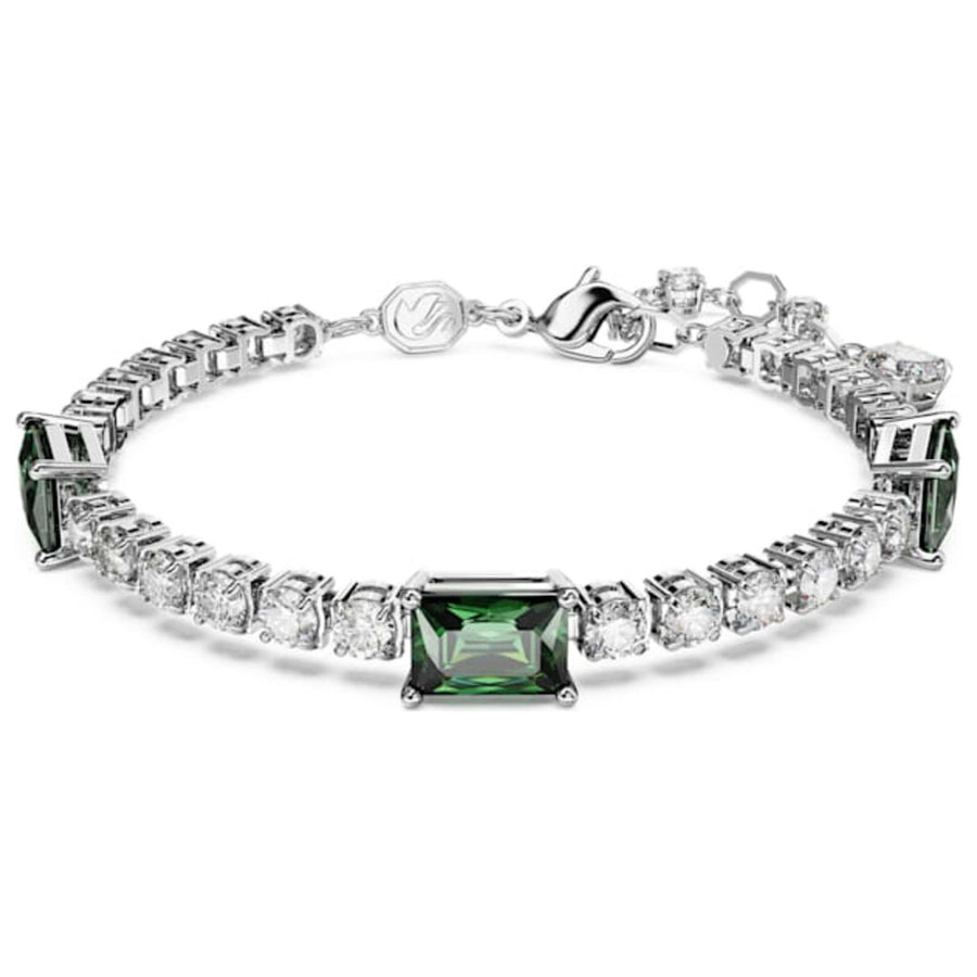 Preloved - Swarovski Womens Matrix Green Crystal Bracelet 5666422 One Color Bracelets