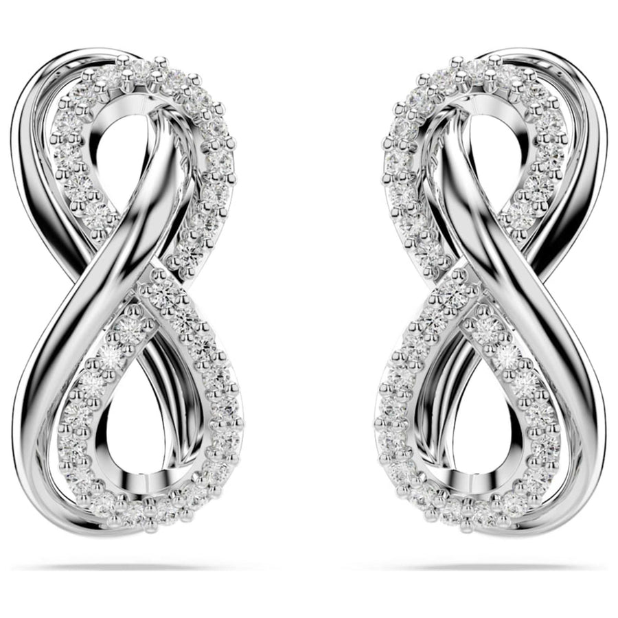 Preloved - Swarovski Womens Hyperbola White Crystal Earring 5687269 One Color Earrings