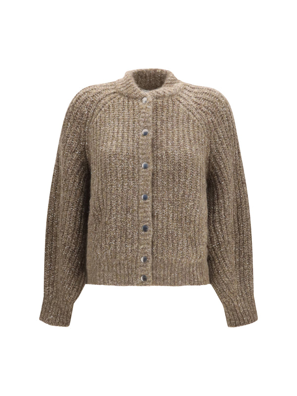 Sequin Cardigan Fango+camel