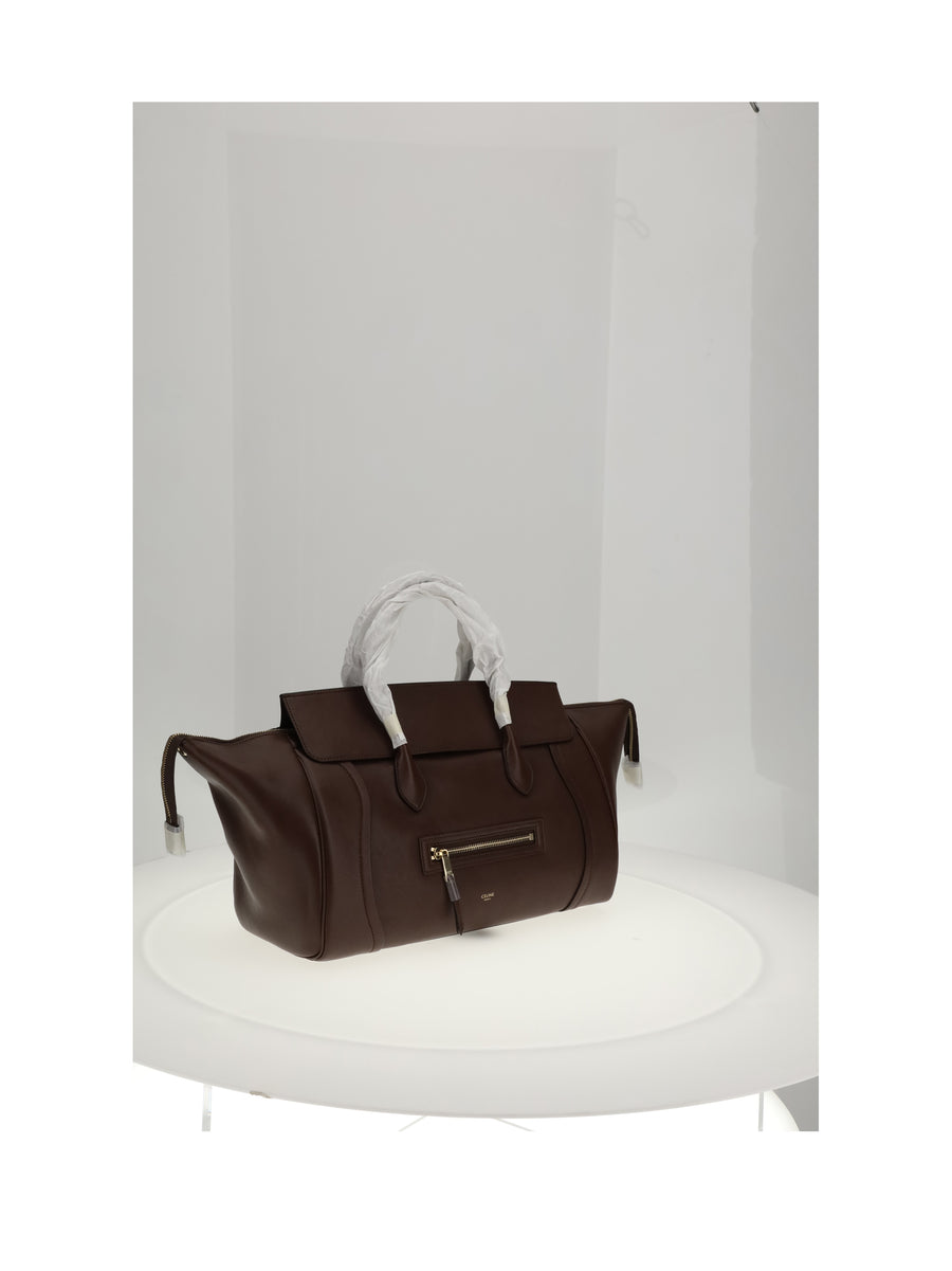 Shoulder Bag New Luggage Brick Leather Calf
