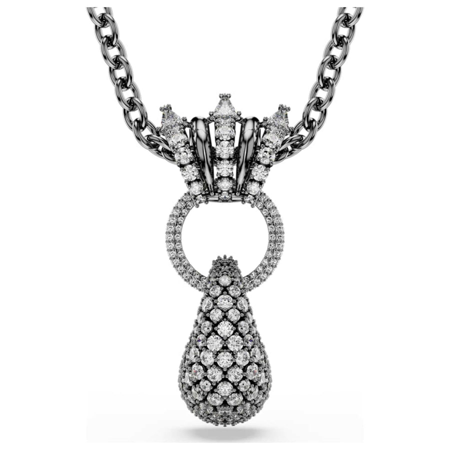 Preloved - Swarovski Sublima White Crystal Necklace 5735224 One Color Necklaces & Pendants