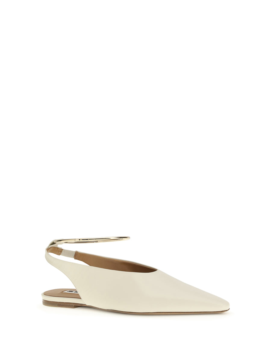 Ballerinas Ring Bone Goatskin (hircus Goatskin) Ballerina Shoes