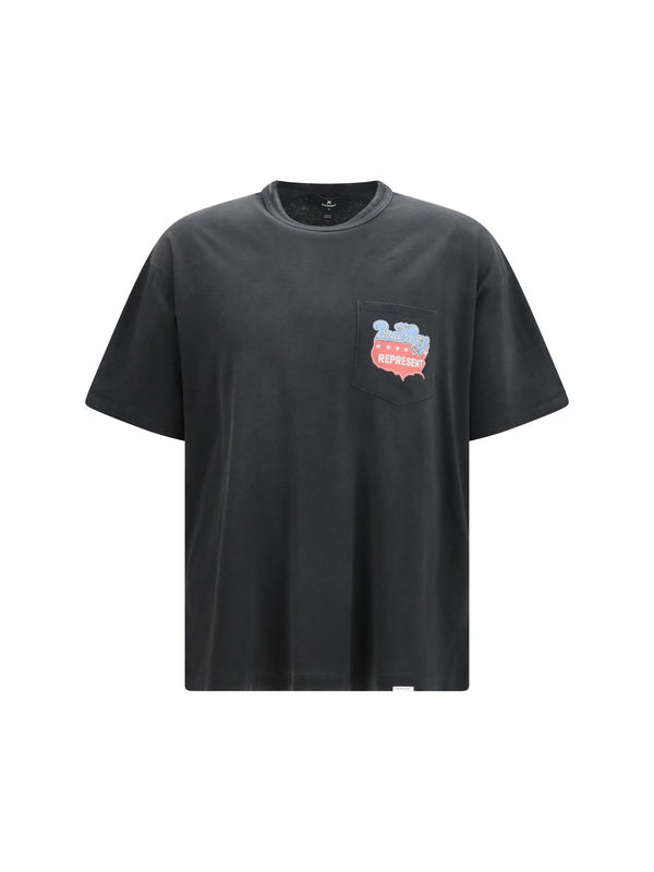 Represent 85% Cotton; 15% True Hemp t-shirt in black